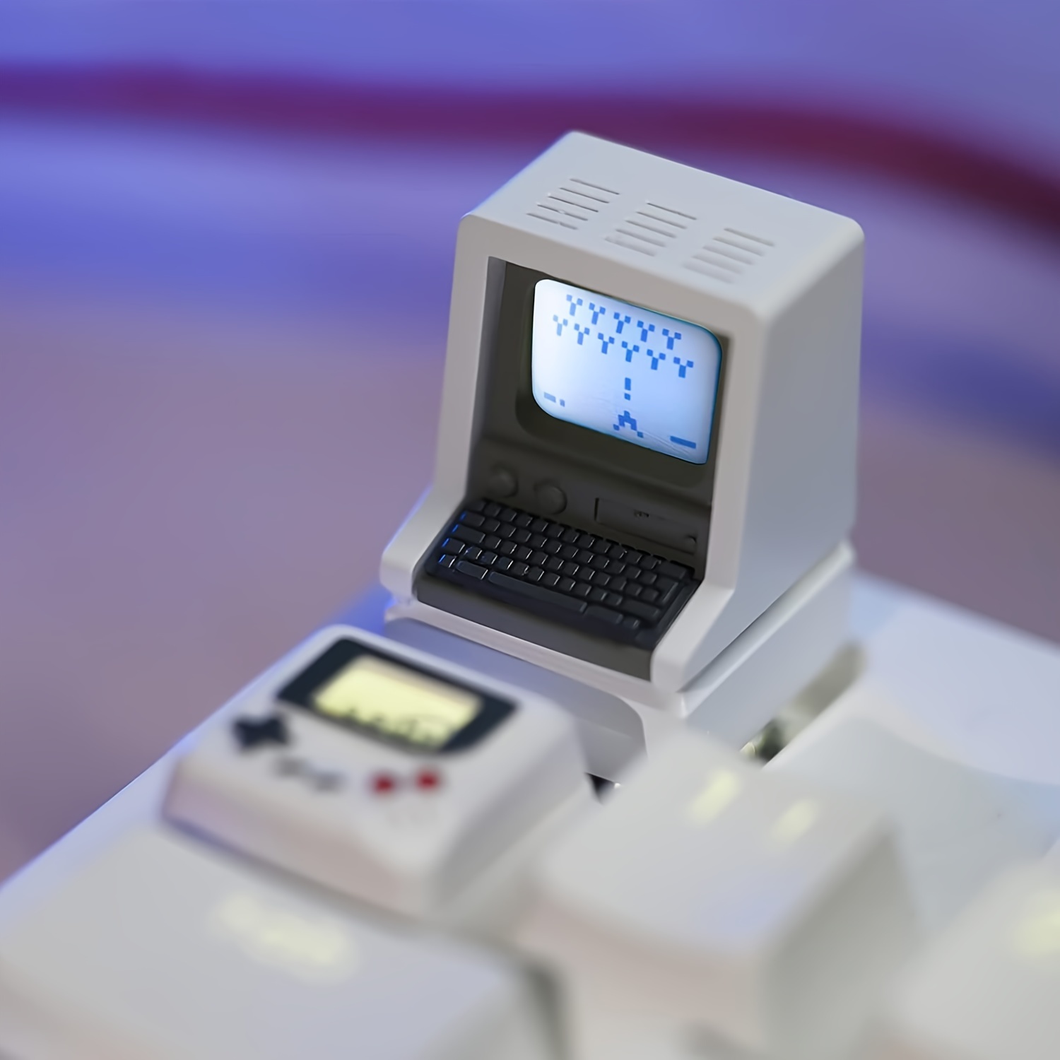 Keyboard Gaming Mac - Retro Mac-Inspired Keycaps Double-Shot ABS MX