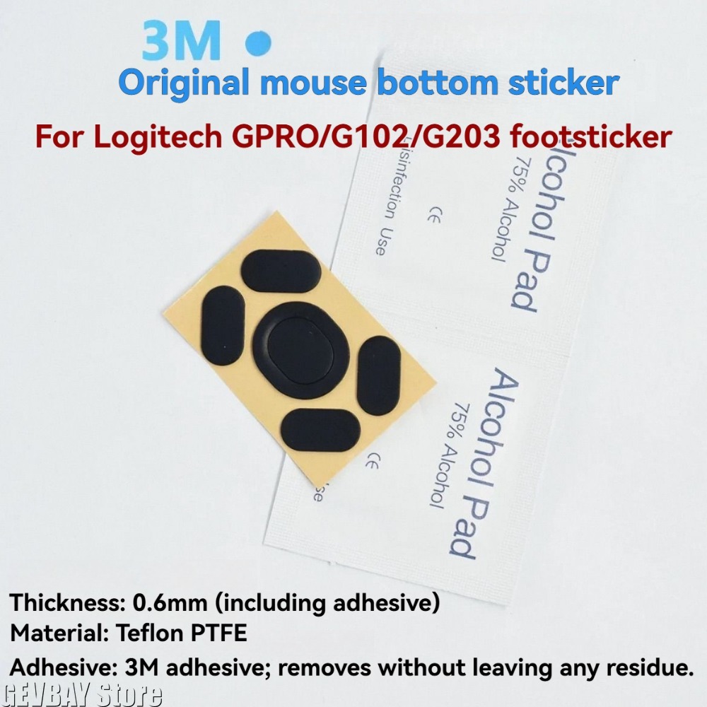 Logitech Mouse G203 - 2ets Skates Pad Mouse Feet Mouse