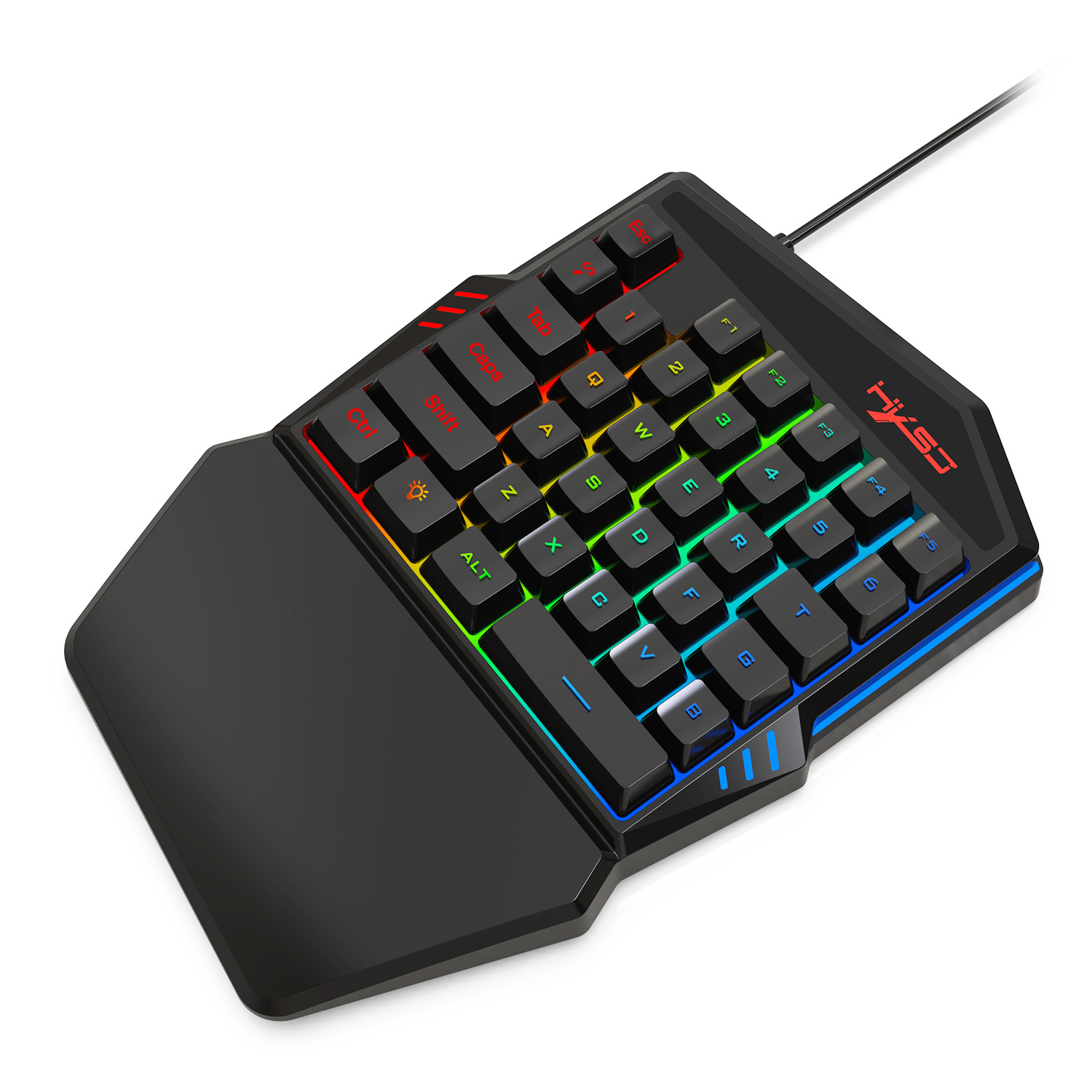 HXSJ V100 V100-2 35 Key Gaming - Gaming Keyboard Half 评论和价格