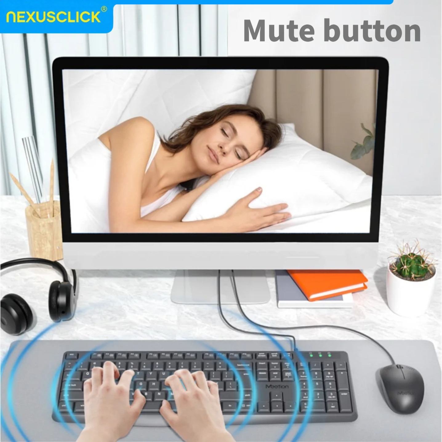 NexusClick Arabic English Wire - Gaming Keyboard That Is Quiet 评论和价格