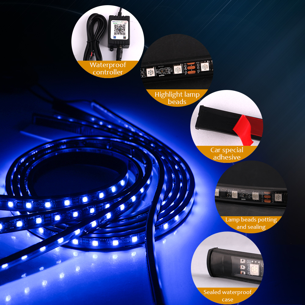 Car Underglow LED Lights Strip - Rgb Underglow Strip 评论和价格