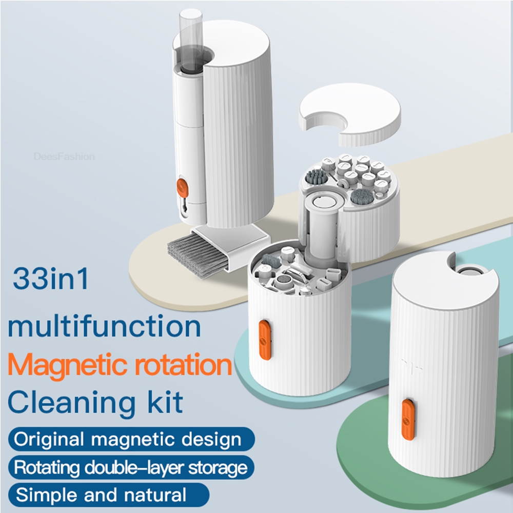 33-in-1 Cleaner Kit Computer K - Keycap Puller Ring 评论和价格