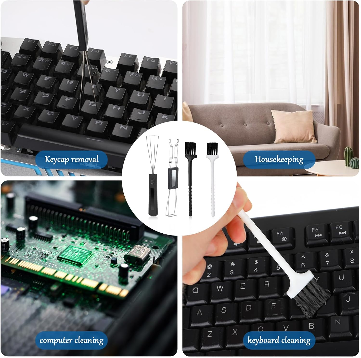 1 Set Keycap Remover Tool Set, - Keycap Puller Ring 评论和价格