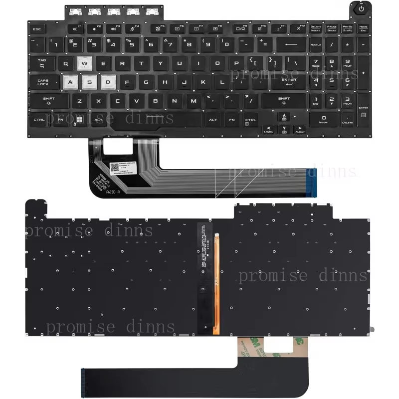 M   US Keyboard for Asus TUF G - Gaming Keyboard Asus 评论和价格