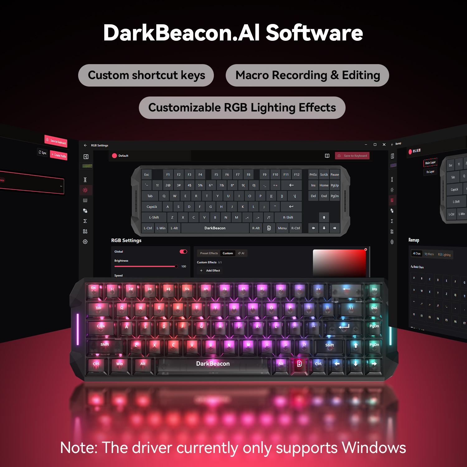 DarkBeacon Blade 68 Wired Sile - Gaming Keyboard That Is Quiet 评论和价格