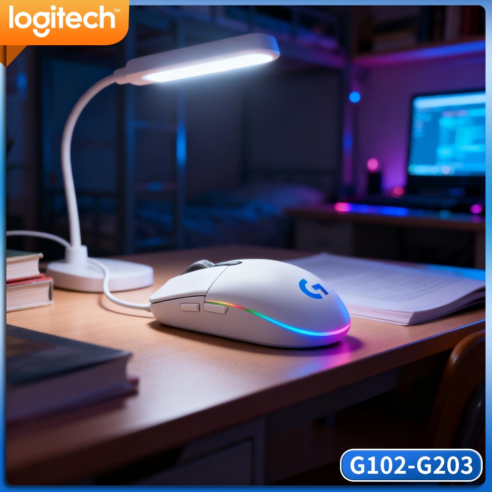 Logitech G102 Wired Gaming Mou - Logitech Mouse G203 评论和价格