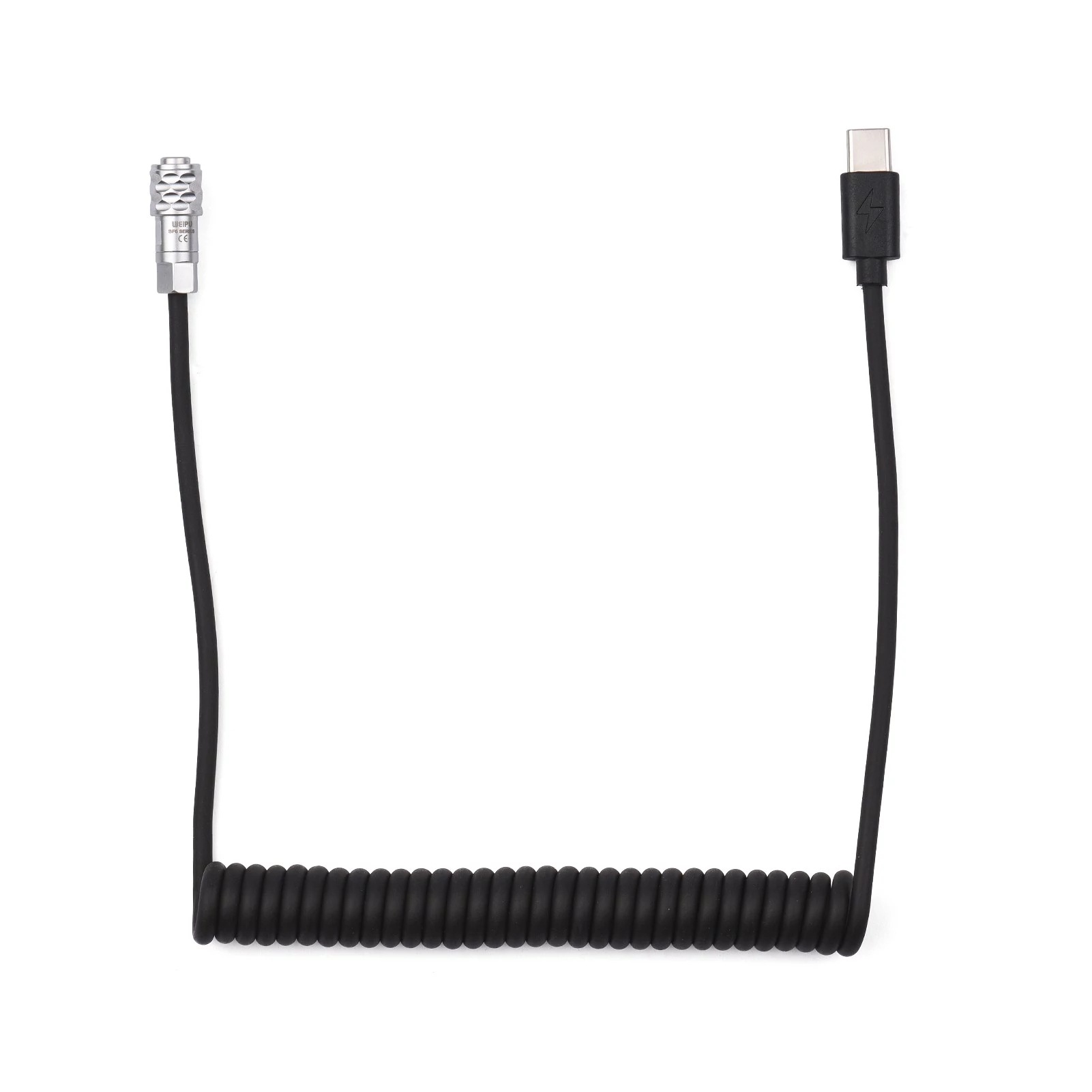 New PD 12V 3A USB Type C To 2  - Coiled Usb Cable 评论和价格