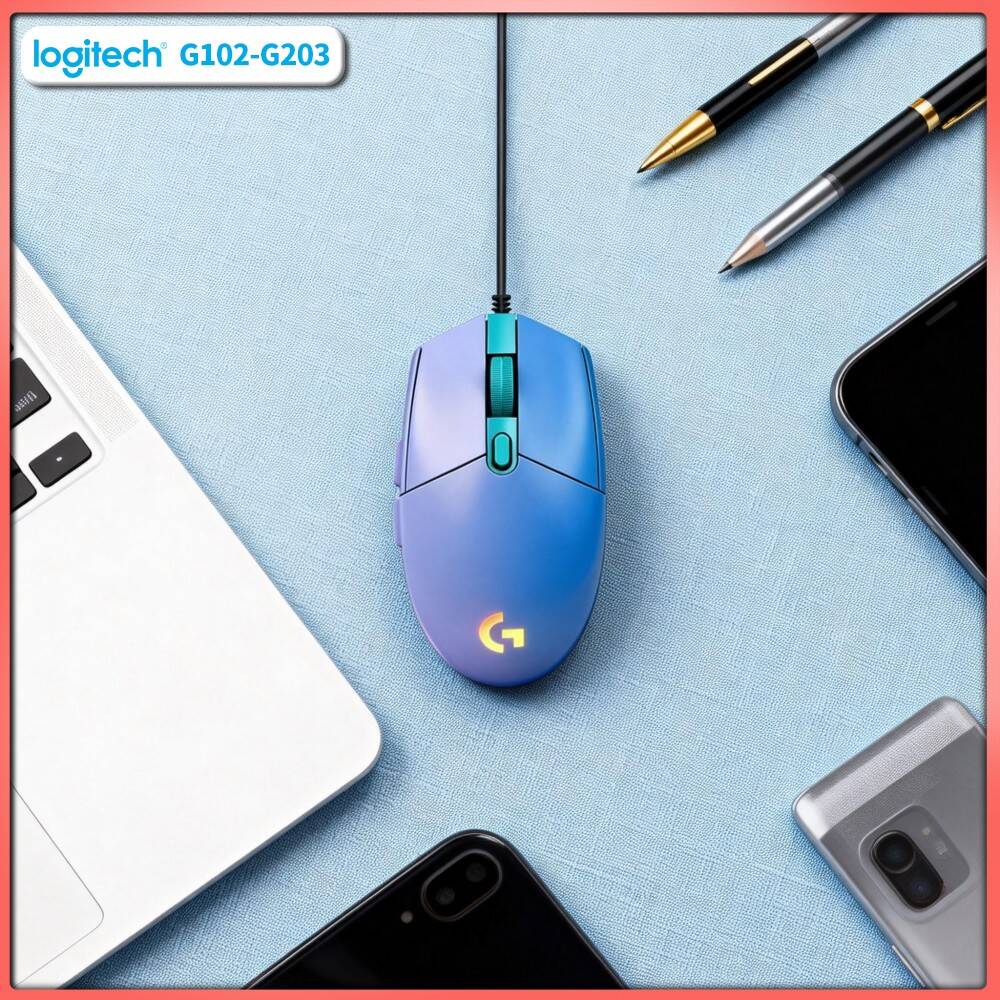Logitech G203 Gaming Mouse 800 - Logitech Mouse G203 评论和价格