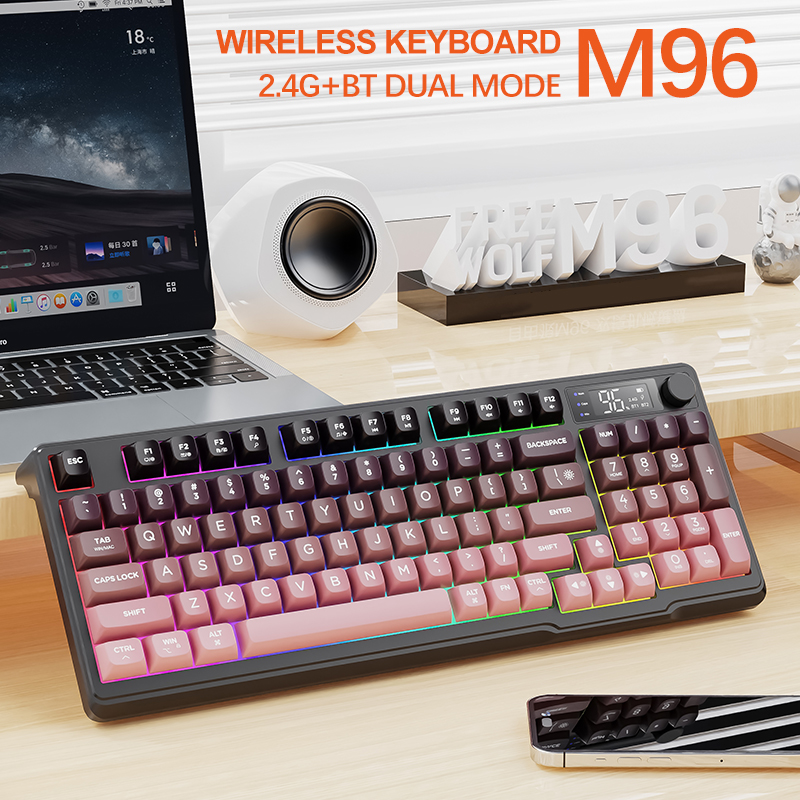 M96 FREEWOLF Multi-Device Gami - Keyboard Gaming Mac 评论和价格