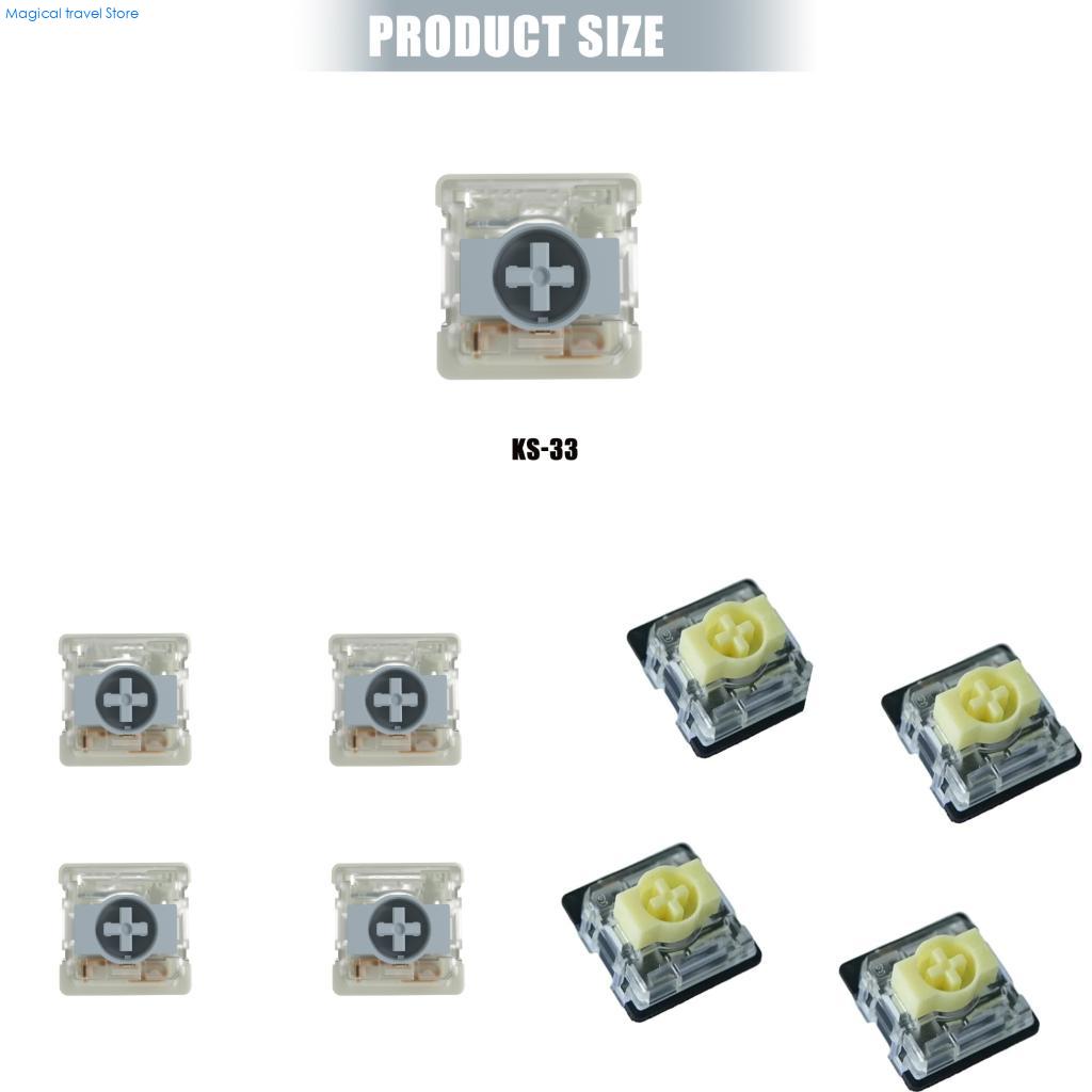 N2UB 4pcs Low Profile Mechanic - Gaming Keyboard That Is Quiet 评论和价格