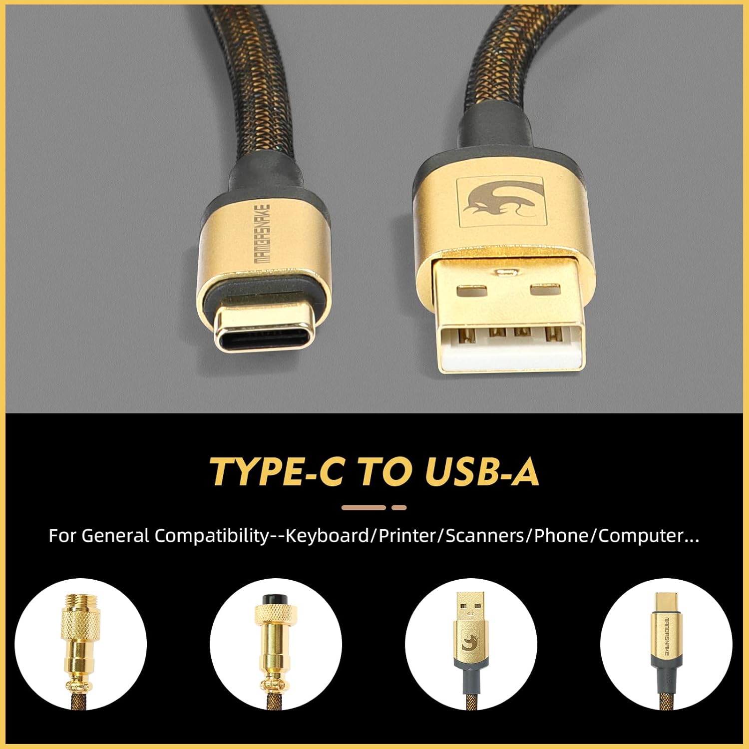 ATTACK SHARK * MAMBASNAKE C03  - Coiled Usb Cable 评论和价格