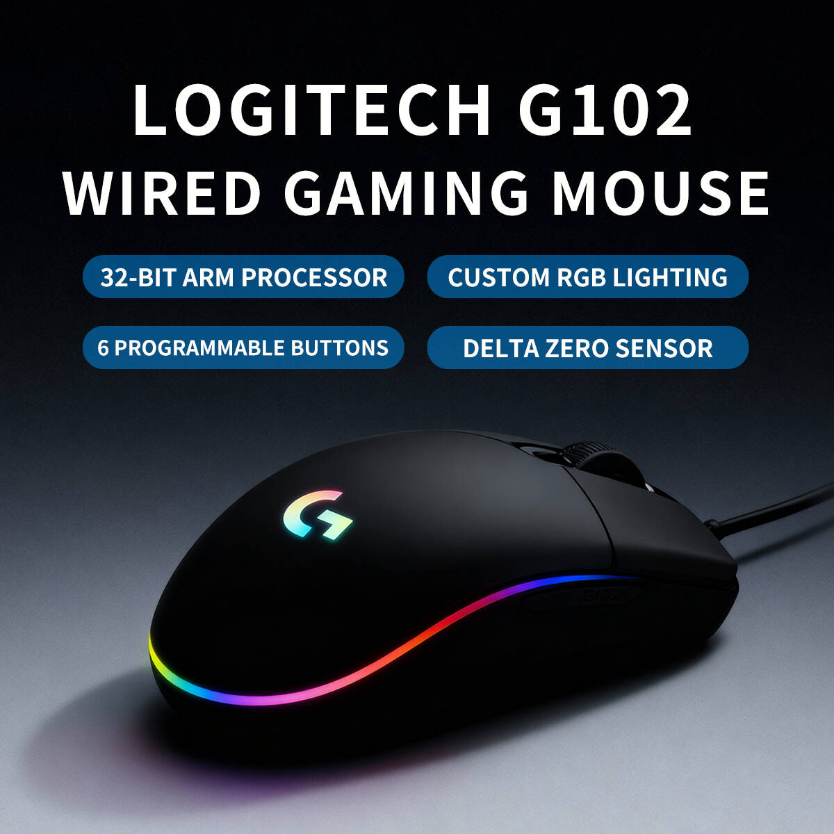 G102 Logitech G203 RGB Gaming  - Logitech Mouse G203 评论和价格