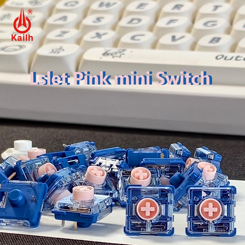 Kailh Pink Silent Island MINI  - Gaming Keyboard That Is Quiet 评论和价格