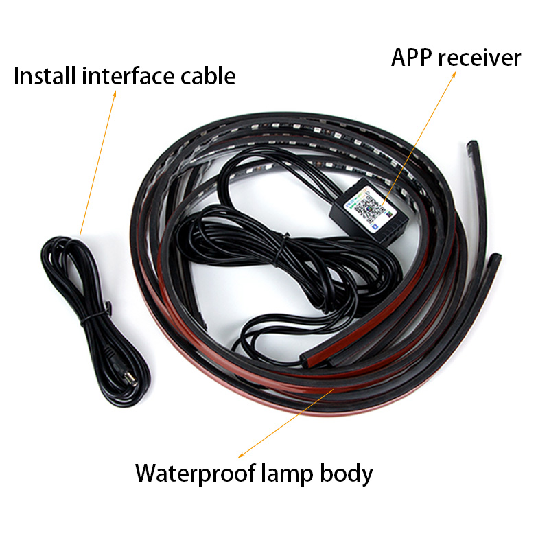 SEAMETAL Car Flexible Underglo - Rgb Underglow Strip 评论和价格