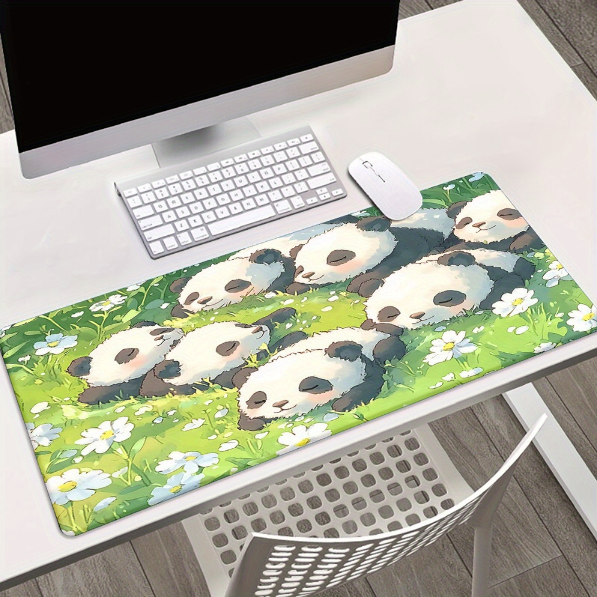 Brand Panda Mousepad Iron Art  - Gaming Keyboard Brand 评论和价格