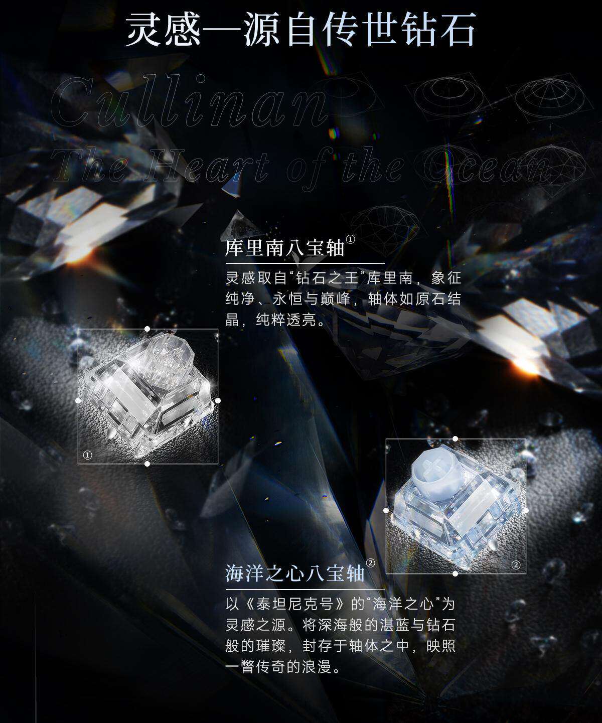 WS Wuque Studio Babao Diamond  - Gaming Keyboard Magnetic Switches 评论和价格