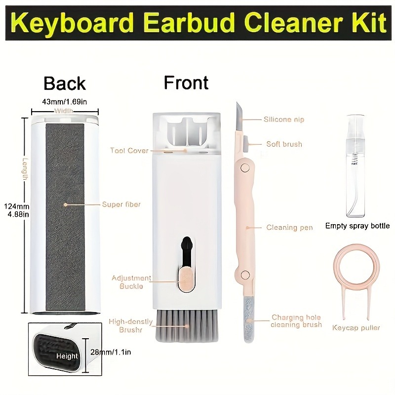 All-in-One Cleaning Kit, Keybo - Keycap Puller Ring 评论和价格
