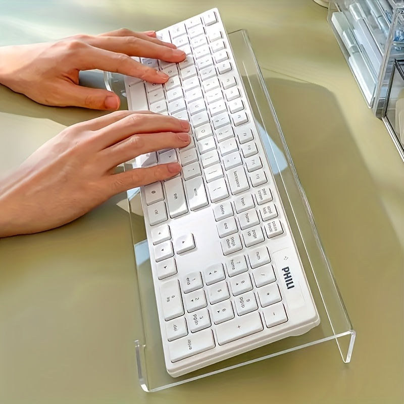Acrylic keyboard stand, transp - Gaming Keyboard Brand 评论和价格