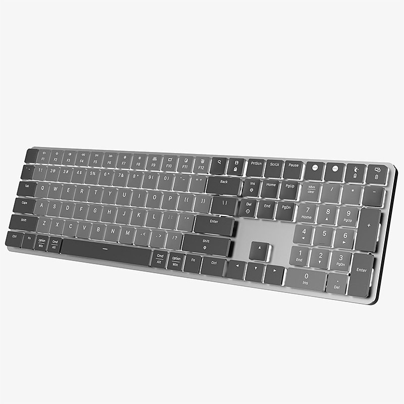 Bluetooth Dual-Mode Ultra-Thin - Gaming Keyboard That Is Quiet 评论和价格