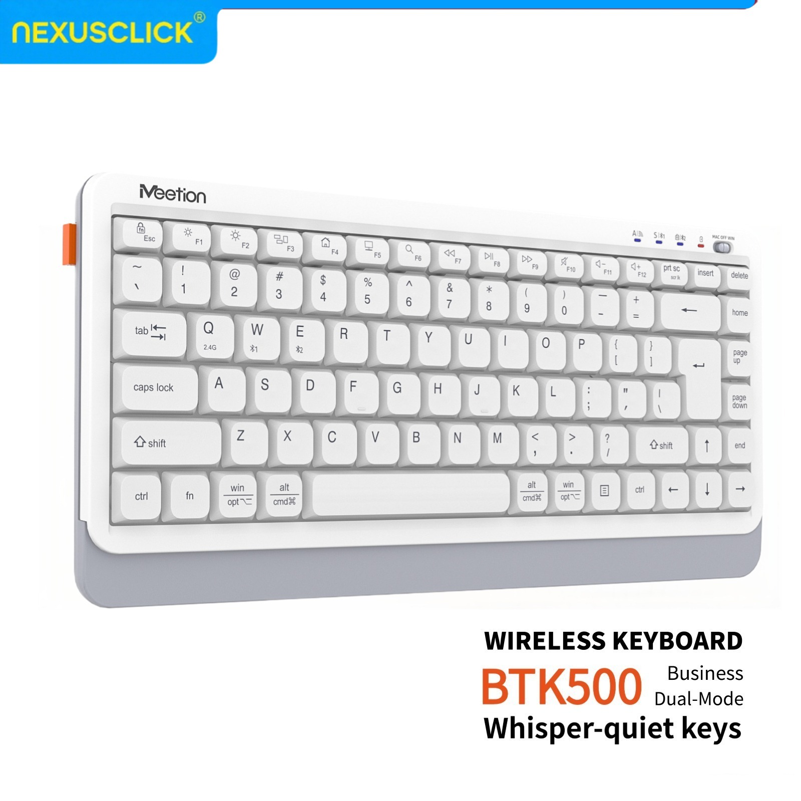 NexusClick Quiet Ultra Slim Du - Gaming Keyboard That Is Quiet 评论和价格