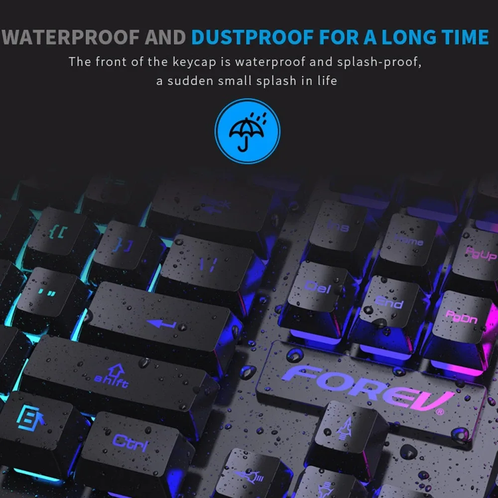 104 Key Backlit Mechanical Key - Gaming Keyboard Half 评论和价格