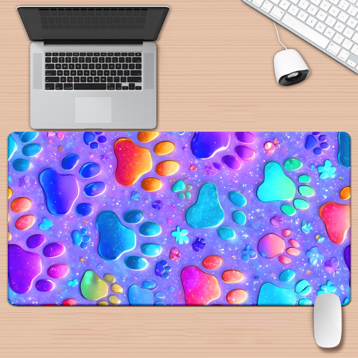 Brand Iron Art Desk Pad HD Pri - Gaming Keyboard Brand 评论和价格