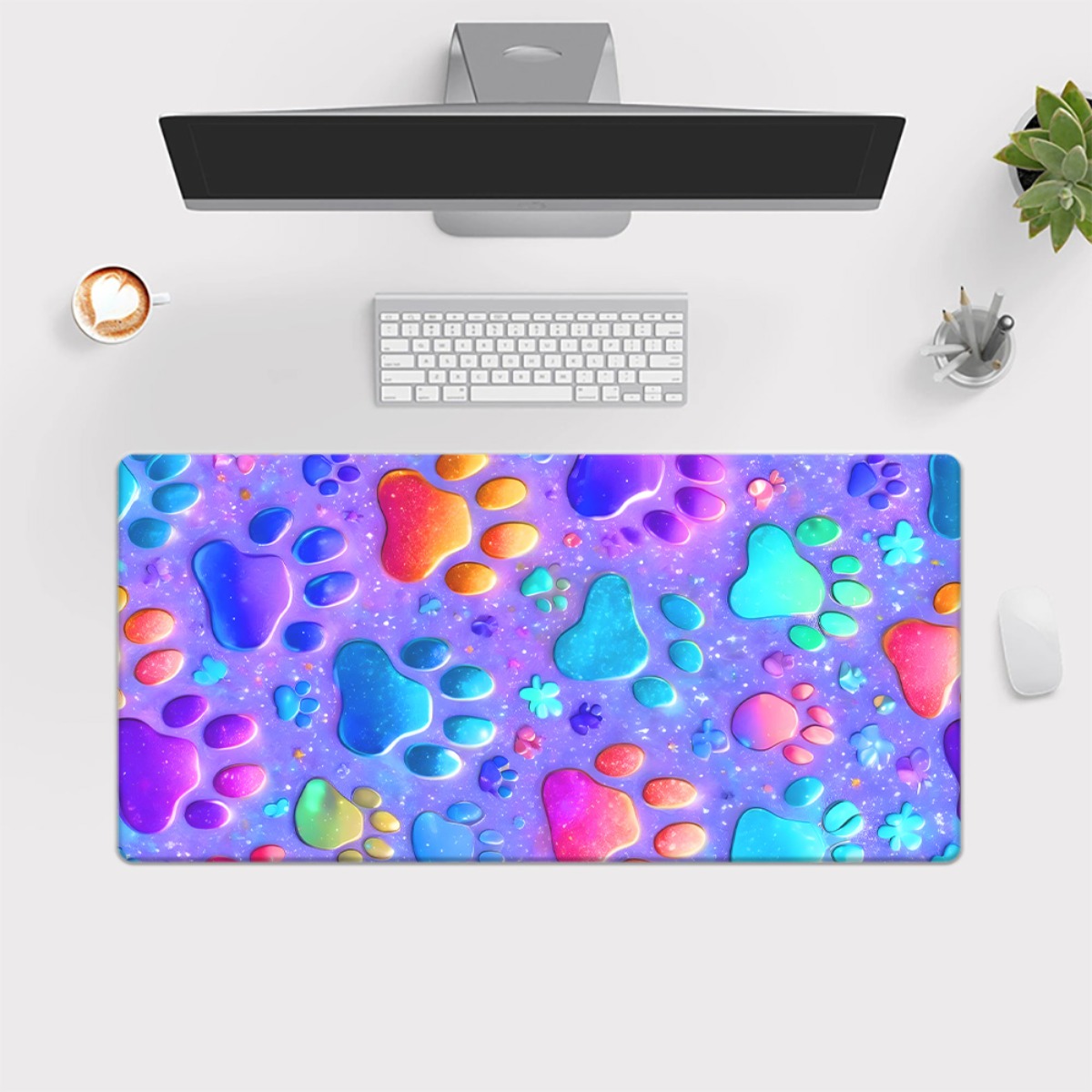 Brand Iron Art Desk Pad HD Pri - Gaming Keyboard Brand 评论和价格
