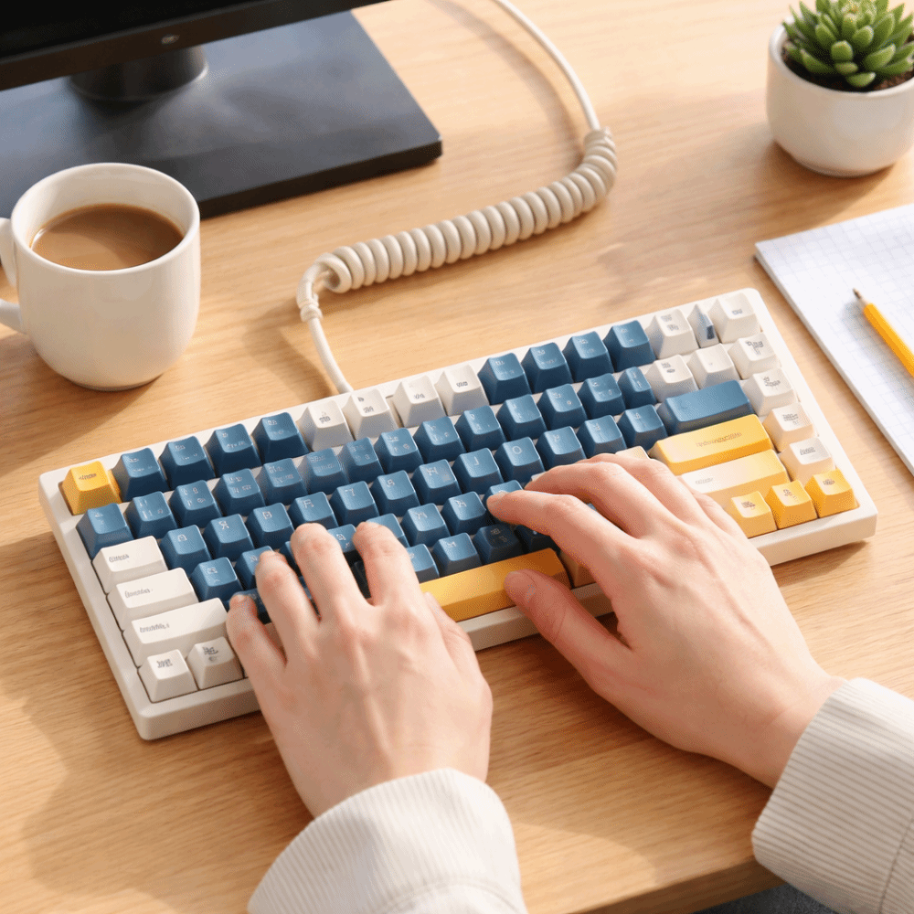 Wired Connection Gaming Mechan - Gaming Keyboard That Is Quiet 评论和价格