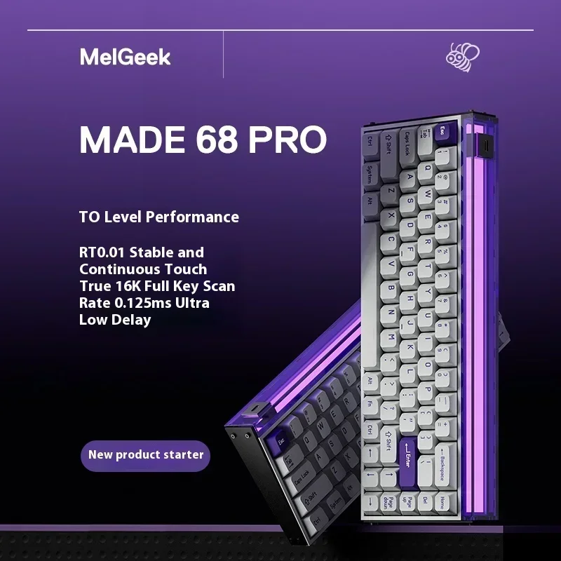 Melgeek MADE68 PRO Magnetic Sw - Keyboard Gaming Mac 评论和价格