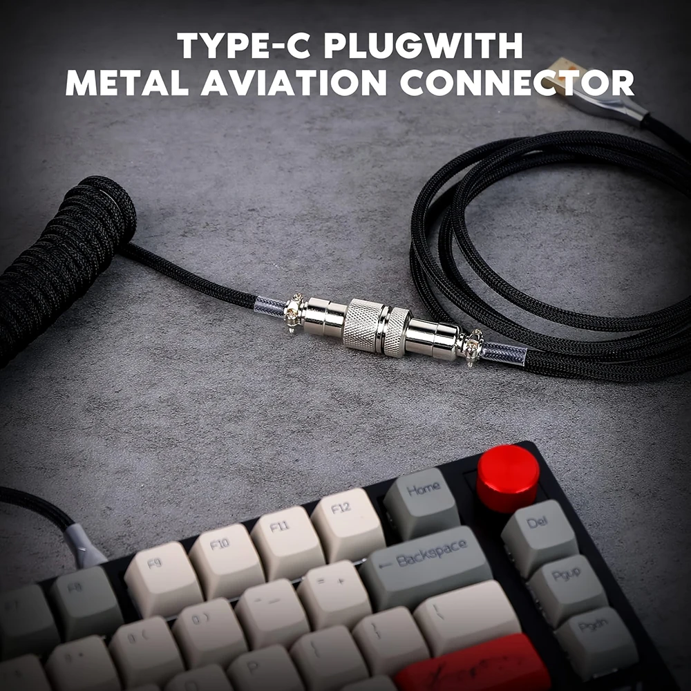 1.5m Coiled Keyboard Cable USB - Coiled Usb Cable 评论和价格