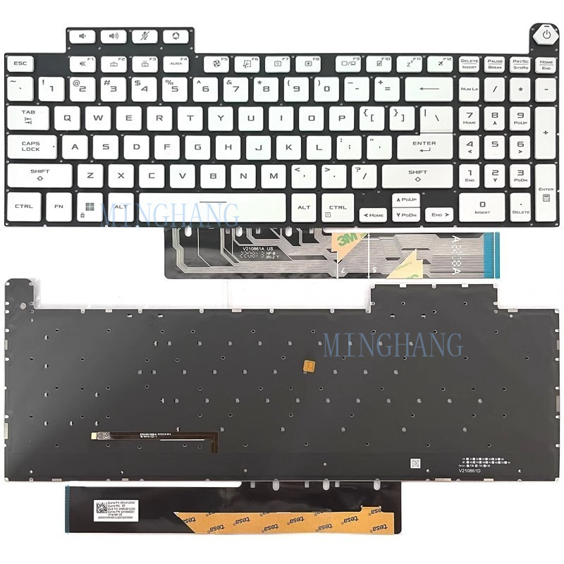 M   New for ASUS TUF Gaming A1 - Gaming Keyboard Asus 评论和价格