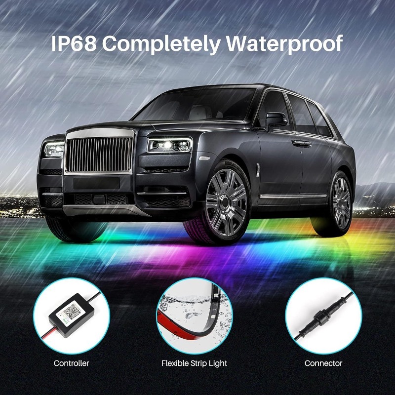 4in1 Car Flexible Underglow St - Rgb Underglow Strip 评论和价格