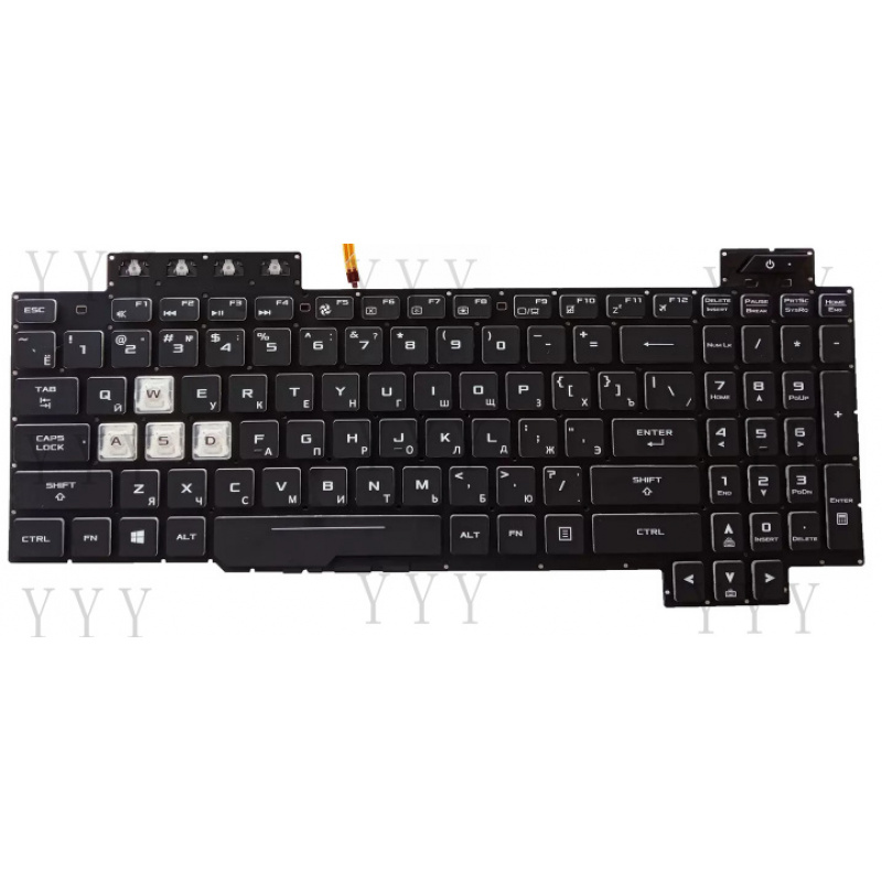 Y+    For Asus TUF Gaming FX50 - Gaming Keyboard Asus 评论和价格