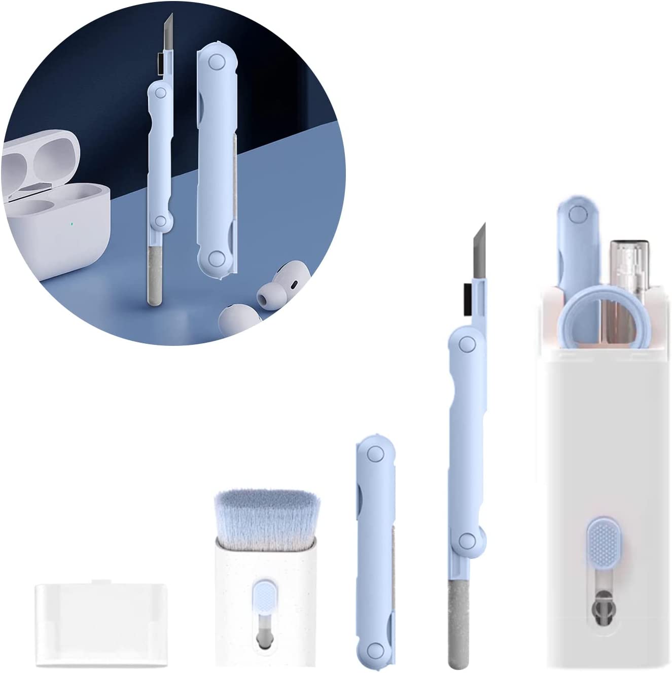 7 in 1 Electronic Cleaner Kit  - Keycap Puller Ring 评论和价格